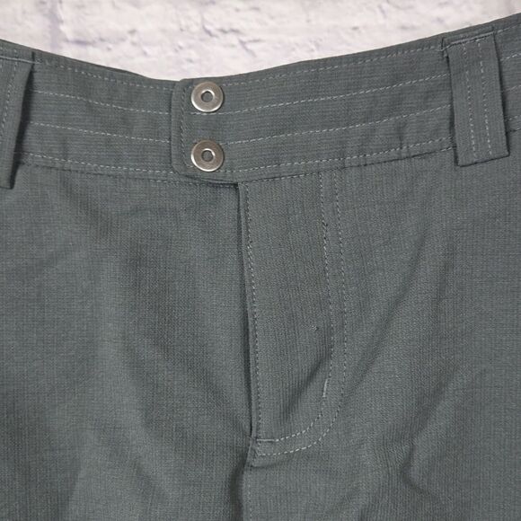 Columbia Omni-Shade Packable Skort Sun Protection Hiking Trail Skirt/Short Gray - Picture 8 of 13